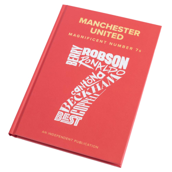 Manchester United carte Magnificent Number 7s