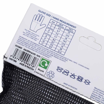 Echipa națională de fotbal mănuși de portar pentru copii England FA Yths DT 79-86mm palm width