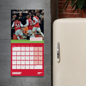 FC Arsenal calendar Legends Square 2025