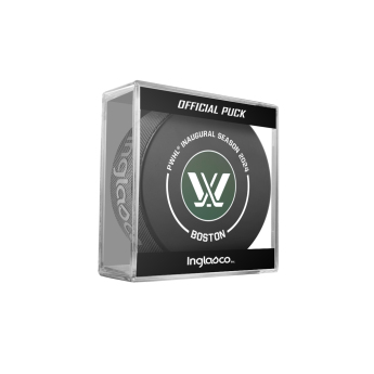 Boston Bruins puc 2024 Inaugural Season Official Game Hockey Puck