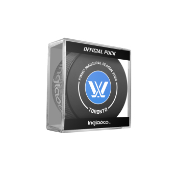 NHL produse puc 2024 Inaugural Season Official Game Hockey blue