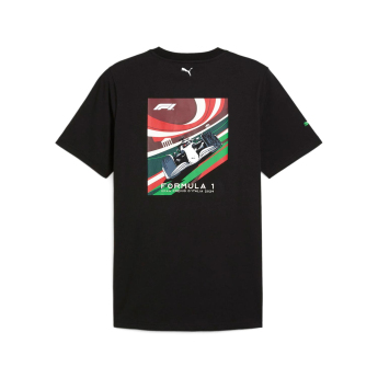 Formula 1 tricou de bărbați Monza GP black 2024