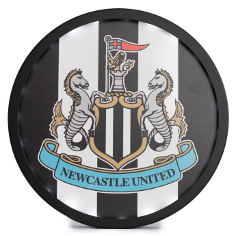 Newcastle United ceas de perete Metal LED Logo