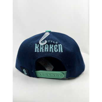 Seattle Kraken șapcă flat de copii Life Style Graphic Snapback