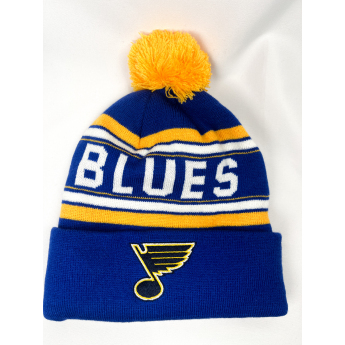 St. Louis Blues căciula de iarnă pentru copii Jacquard Cuffed Knit With Pom