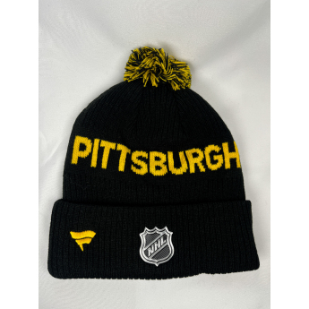 Pittsburgh Penguins căciula de iarnă pentru copii Cufed Knit With Pom