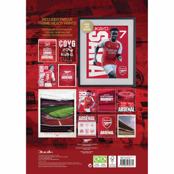 FC Arsenal calendar Deluxe 2025