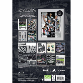Newcastle United calendar Deluxe 2025