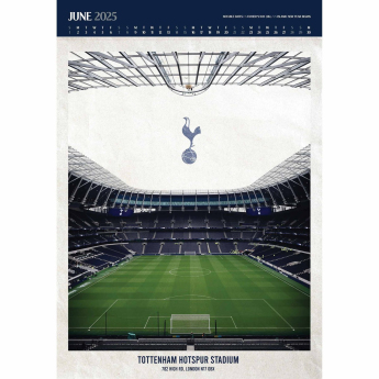 Tottenham Hotspur calendar Deluxe 2025
