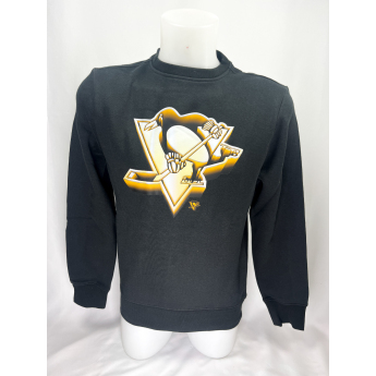 Pittsburgh Penguins hanorac de bărbați Chrome Graphic Crew Sweatshirt Black