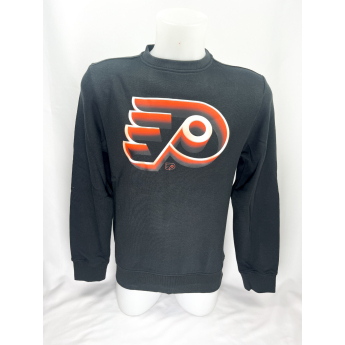 Philadelphia Flyers hanorac de bărbați Chrome Graphic Crew Sweatshirt Black