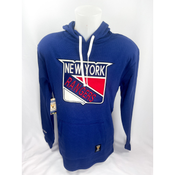 New York Rangers hanorac de bărbați cu glugă Thermal Lightweight Hoodie Vintage Logo