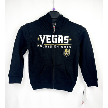 Vegas Golden Knights hanorac cu glugă pentru copii Stated Full Zip Hoodie