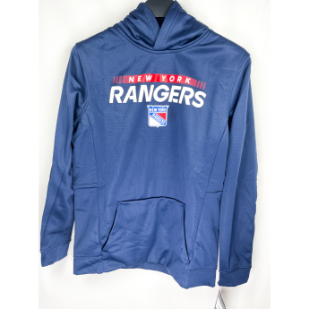 New York Rangers hanorac cu glugă pentru copii Authentic Pro Hood Po Hoodie