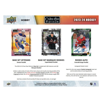 NHL cutii Cărți de hochei NHL 2023-24 Upper Deck O-Pee-Chee Platinum Hobby Box