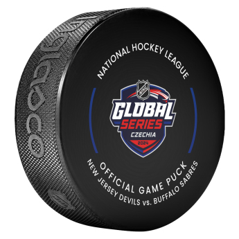 NHL produse puc NHL Global Series 2024 Czechia Buffalo Sabres vs New Jersey Devils Official Game