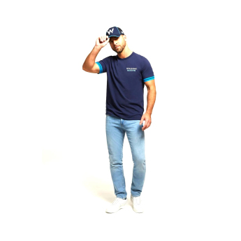 Williams Martini Racing tricou de bărbați Logo navy F1 team 2024