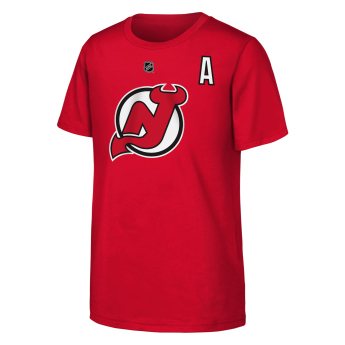 New Jersey Devils tricou de copii Flat Alt.Captains N&N Ss Tee