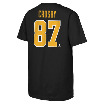 Pittsburgh Penguins tricou de copii Sidney Crosby Flat Captains N&N Ctn Tee