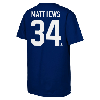 Toronto Maple Leafs tricou de copii Auston Matthews Flat Captains N&N Ctn Tee