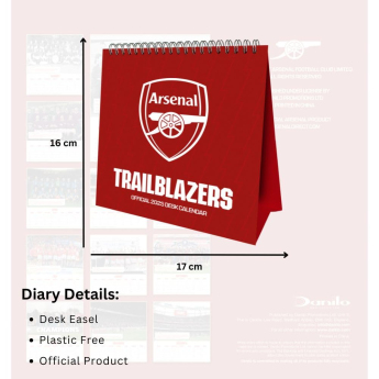 FC Arsenal calendar de birou 2025