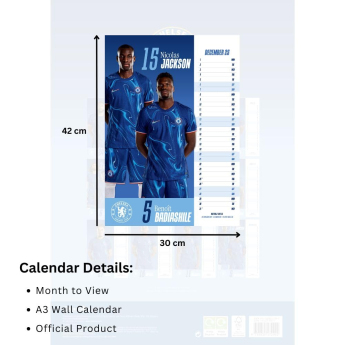 FC Chelsea calendar 2025