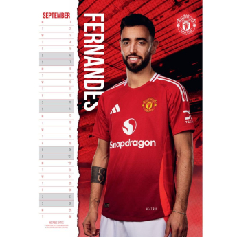 Manchester United calendar 2025