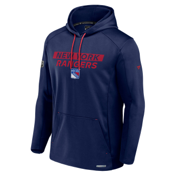 New York Rangers hanorac de bărbați AP Rink Poly Fleece Pullover Hood