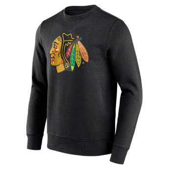 Chicago Blackhawks hanorac de bărbați Primary Logo Graphic Crew Sweatshirt - VALUE