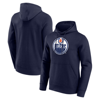Edmonton Oilers hanorac de bărbați cu glugă Primary Logo Graphic Hoodie - VALUE
