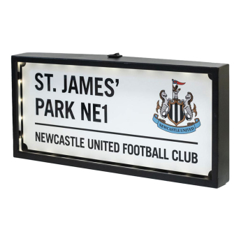 Newcastle United LED plăcuță Street