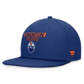 Edmonton Oilers șapcă flat AP Rink Prime Structured Mid Crown Adj. Squarevisor Snapback
