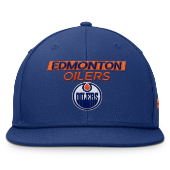 Edmonton Oilers șapcă flat AP Rink Prime Structured Mid Crown Adj. Squarevisor Snapback