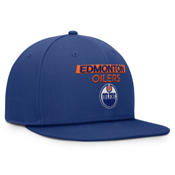 Edmonton Oilers șapcă flat AP Rink Prime Structured Mid Crown Adj. Squarevisor Snapback