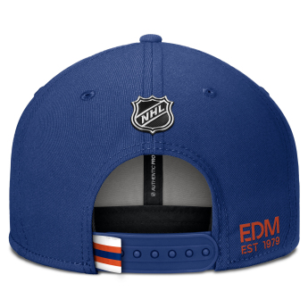 Edmonton Oilers șapcă flat AP Rink Prime Structured Mid Crown Adj. Squarevisor Snapback