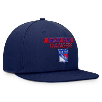 New York Rangers șapcă flat AP Rink Prime Structured Mid Crown Adj. Squarevisor Snapback