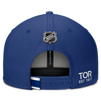 Toronto Maple Leafs șapcă flat AP Rink Prime Structured Mid Crown Adj. Squarevisor Snapback