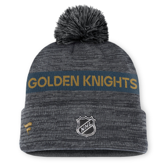 Vegas Golden Knights căciulă de iarnă Authentic Pro Rink Beanie Cuff With POM