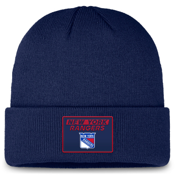New York Rangers căciulă de iarnă Authentic Pro Rink Prime Cuffed Beanie