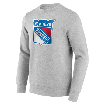New York Rangers hanorac de bărbați Primary Logo Graphic Crew Sweatshirt - VALUE