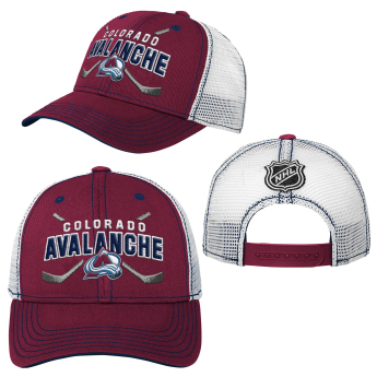 Colorado Avalanche șapcă de baseball pentru copii Lockup Meshback Adjustable