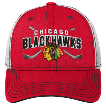 Chicago Blackhawks șapcă de baseball pentru copii Lockup Meshback Adjustable