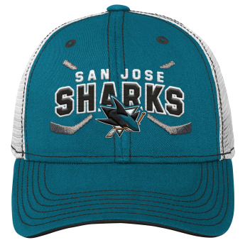 San Jose Sharks șapcă de baseball pentru copii Lockup Meshback Adjustable
