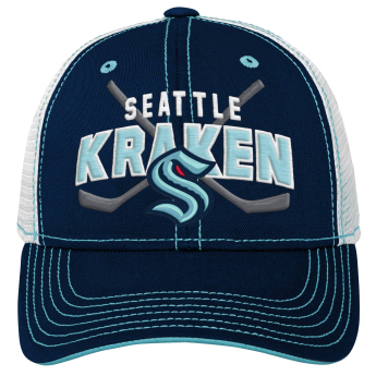 Seattle Kraken șapcă de baseball pentru copii Lockup Meshback Adjustable