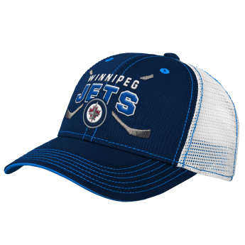 Winnipeg Jets șapcă de baseball pentru copii Lockup Meshback Adjustable