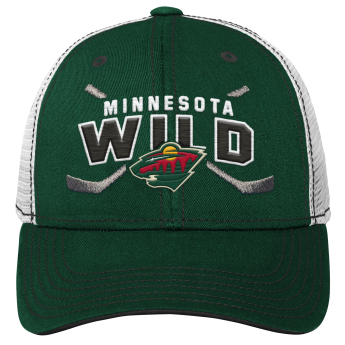 Minnesota Wild șapcă de baseball Lockup Meshback Adjustable