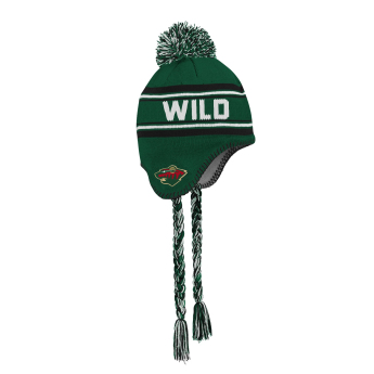Minnesota Wild căciula de iarnă pentru copii Jacquard Tassel Knit With Pom