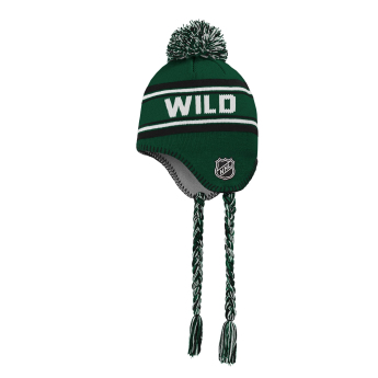 Minnesota Wild căciula de iarnă pentru copii Jacquard Tassel Knit With Pom