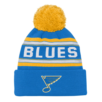 St. Louis Blues căciula de iarnă pentru copii 3Rd Jersey Jacquard Cuff Pom