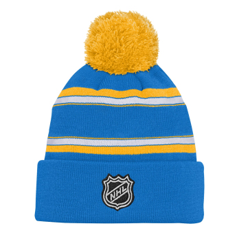 St. Louis Blues căciula de iarnă pentru copii 3Rd Jersey Jacquard Cuff Pom